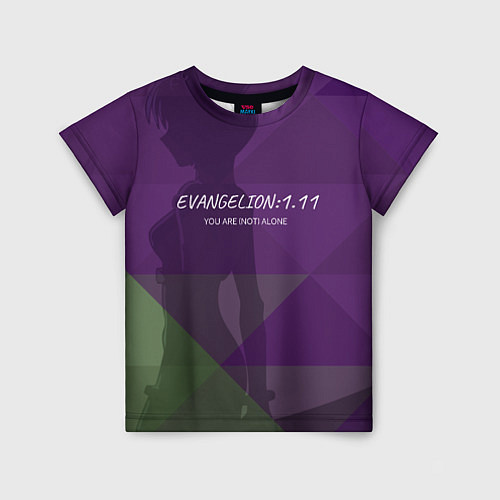 Детская футболка Evangelion: 111 / 3D-принт – фото 1