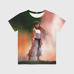 Футболка детская Girl, цвет: 3D-принт