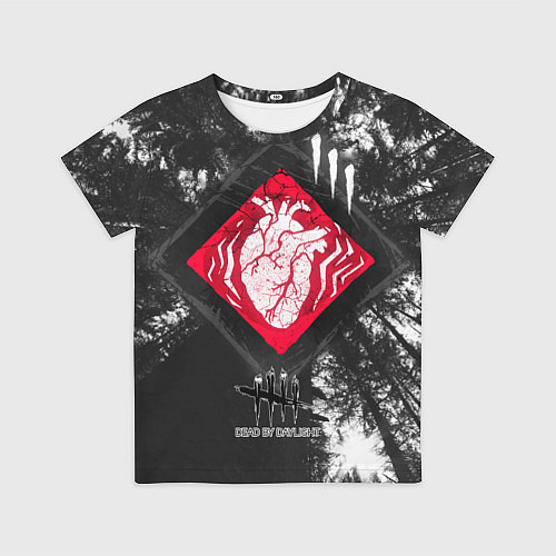 Детская футболка DBD - beating heart / 3D-принт – фото 1