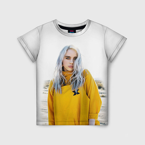 Детская футболка BILLIE EILISH / 3D-принт – фото 1