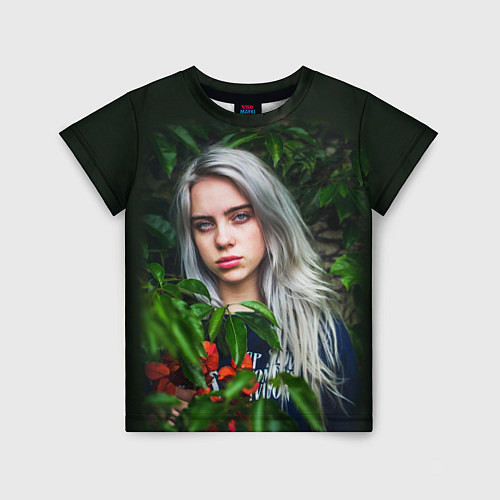 Детская футболка BILLIE EILISH / 3D-принт – фото 1