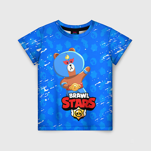 Детская футболка BRAWL STARS EL BROWN / 3D-принт – фото 1