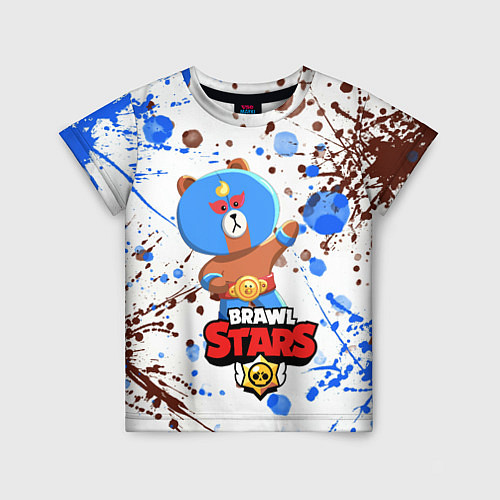 Детская футболка BRAWL STARS EL BROWN / 3D-принт – фото 1