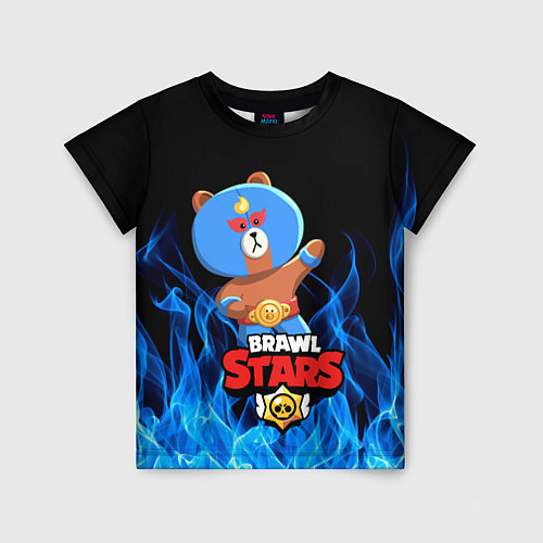 Детская футболка BRAWL STARS EL BROWN / 3D-принт – фото 1