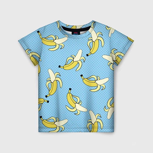 Детская футболка Banana art / 3D-принт – фото 1