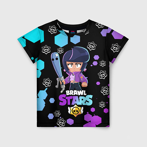 Детская футболка BRAWL STARS BIBI / 3D-принт – фото 1
