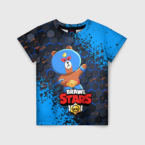 Детская футболка BRAWL STARS EL BROWN / 3D-принт – фото 1