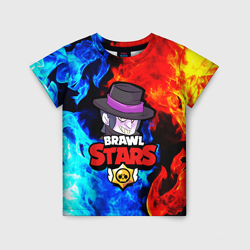 Детская футболка BRAWL STARS MORTIS / 3D-принт – фото 1