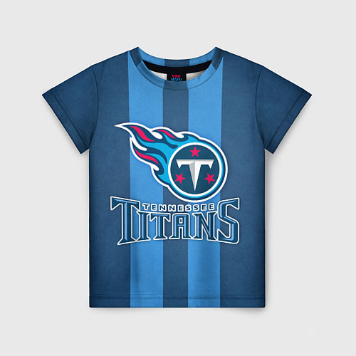 Детская футболка Tennessee Titans / 3D-принт – фото 1