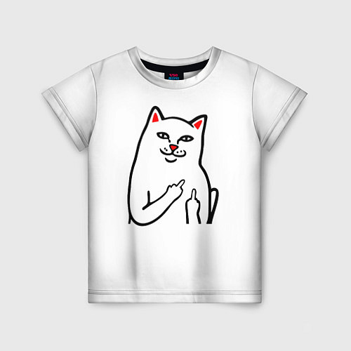 Детская футболка Meme Cat / 3D-принт – фото 1