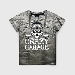 Футболка детская Crazy garage, цвет: 3D-принт