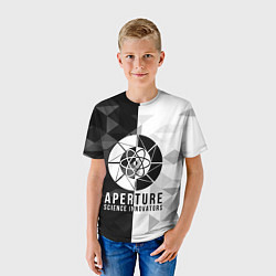 Футболка детская PORTAL, цвет: 3D-принт — фото 2