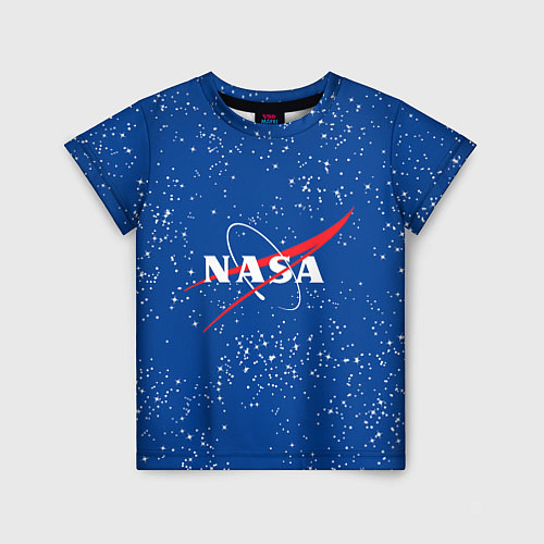 Детская футболка NASA / 3D-принт – фото 1