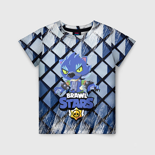Детская футболка BRAWL STARS LEON ОБОРОТЕНЬ / 3D-принт – фото 1