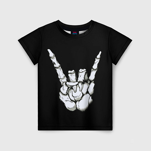 Детская футболка Rock / 3D-принт – фото 1