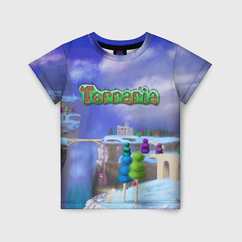 Детская футболка Terraria / 3D-принт – фото 1