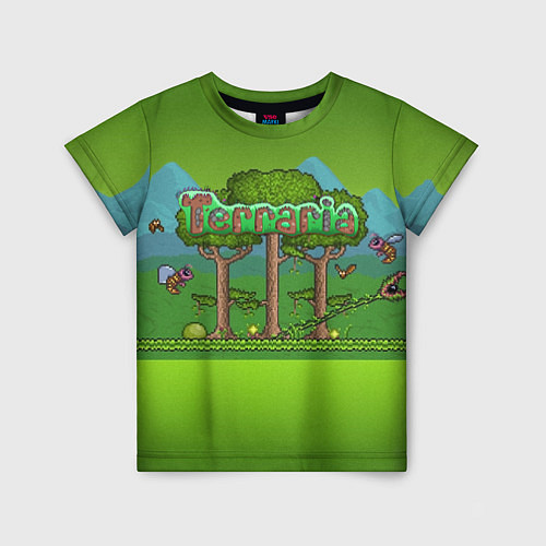 Детская футболка Terraria / 3D-принт – фото 1