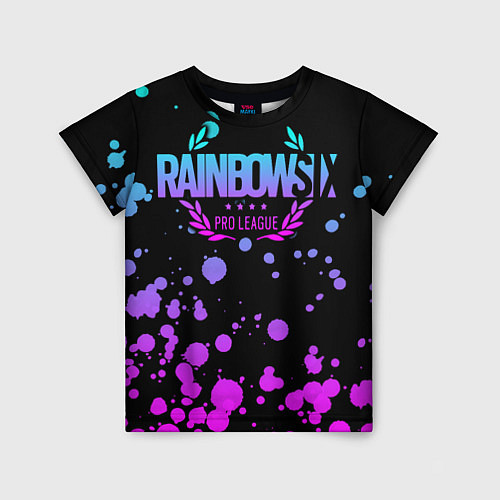 Детская футболка Rainbow Six Siege / 3D-принт – фото 1