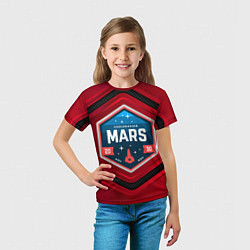 Футболка детская MARS NASA, цвет: 3D-принт — фото 2