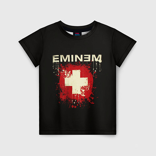 Детская футболка EMINEM / 3D-принт – фото 1