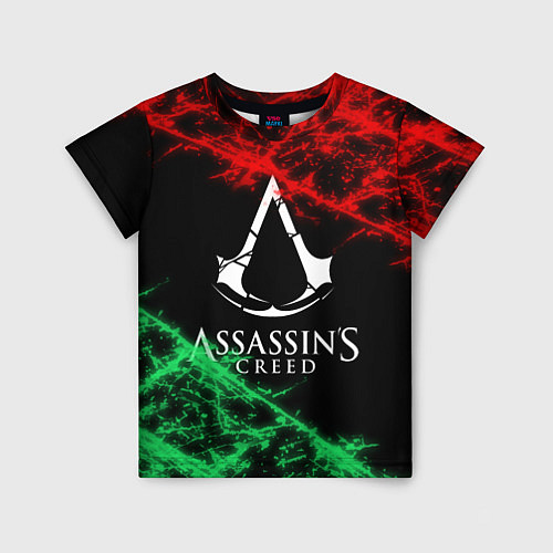 Детская футболка Assassin’s Creed: Red & Green / 3D-принт – фото 1