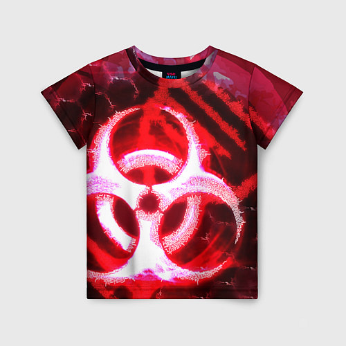 Детская футболка Plague Inc LB Oko / 3D-принт – фото 1