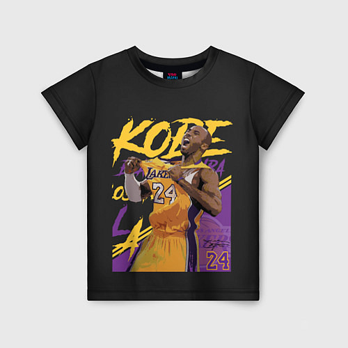 Детская футболка Kobe Bryant / 3D-принт – фото 1