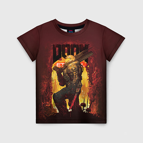 Детская футболка Doom Eternal / 3D-принт – фото 1