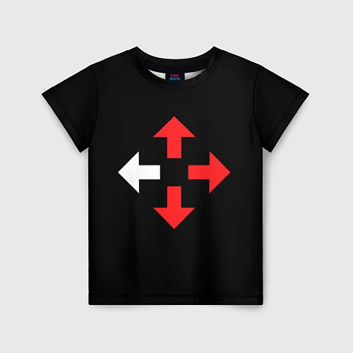 Детская футболка Three Days Grace / 3D-принт – фото 1
