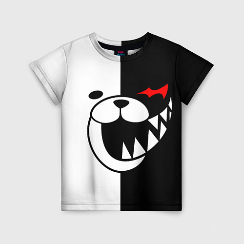 Детская футболка MONOKUMA / 3D-принт – фото 1