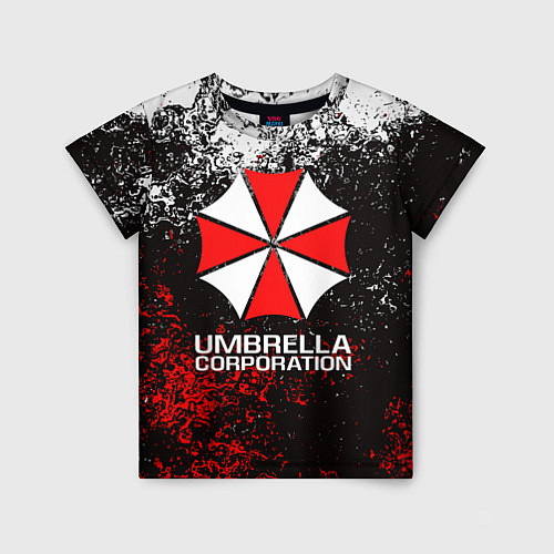 Детская футболка UMBRELLA CORP / 3D-принт – фото 1