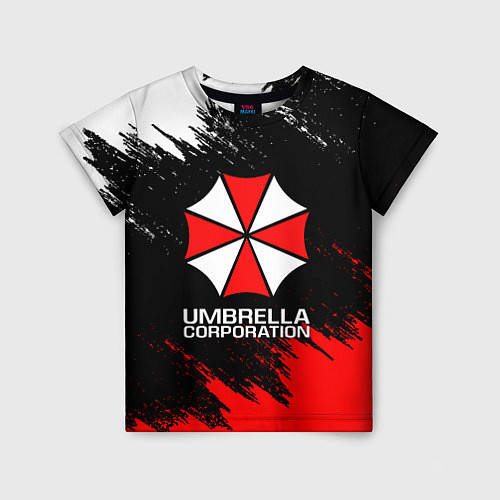 Детская футболка UMBRELLA CORP / 3D-принт – фото 1