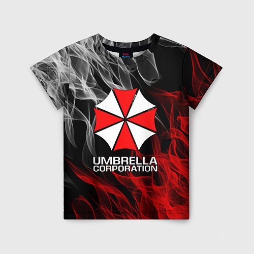 Детская футболка UMBRELLA CORP / 3D-принт – фото 1