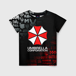 Футболка детская RESIDENT EVIL UMBRELLA CORP, цвет: 3D-принт