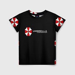 Футболка детская Umbrella Corporation, цвет: 3D-принт