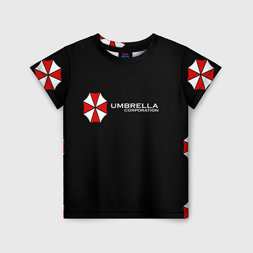 Детская футболка Umbrella Corporation / 3D-принт – фото 1