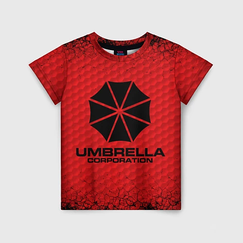 Детская футболка Umbrella Corporation / 3D-принт – фото 1