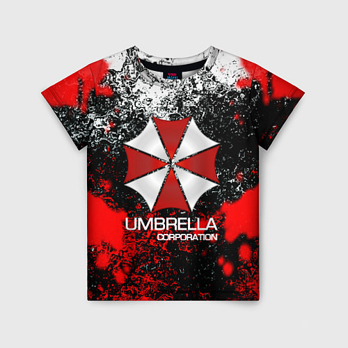 Детская футболка UMBRELLA CORP / 3D-принт – фото 1