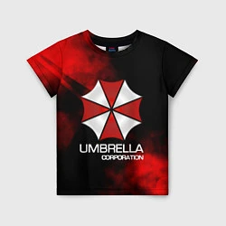 Футболка детская UMBRELLA CORP, цвет: 3D-принт