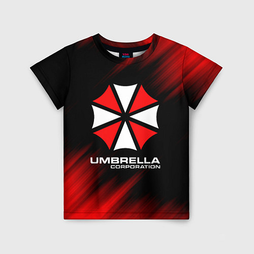 Детская футболка Umbrella Corporation / 3D-принт – фото 1