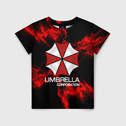 Футболка детская UMBRELLA CORP, цвет: 3D-принт