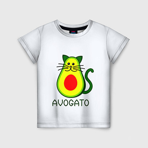Детская футболка AVOGATO / 3D-принт – фото 1