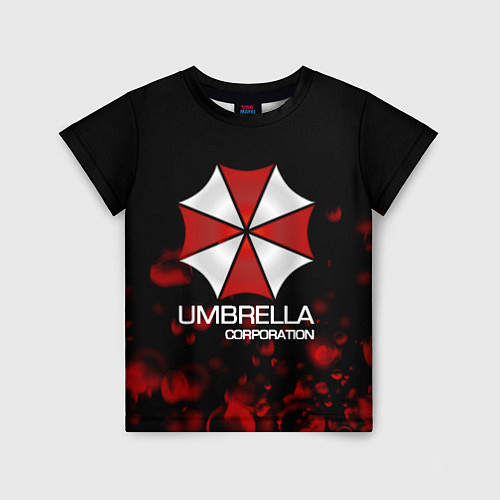 Детская футболка UMBRELLA CORP / 3D-принт – фото 1