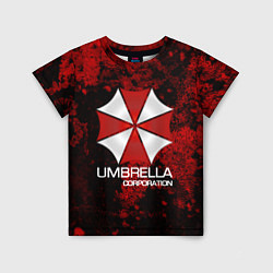 Футболка детская UMBRELLA CORP, цвет: 3D-принт