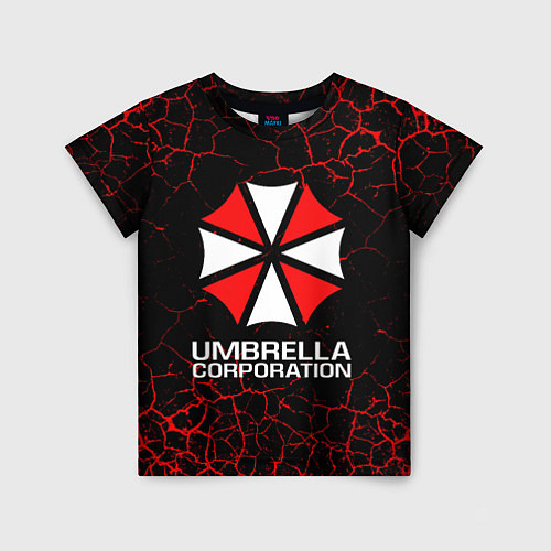 Детская футболка UMBRELLA CORPORATION / 3D-принт – фото 1