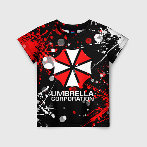 Детская футболка UMBRELLA CORPORATION / 3D-принт – фото 1