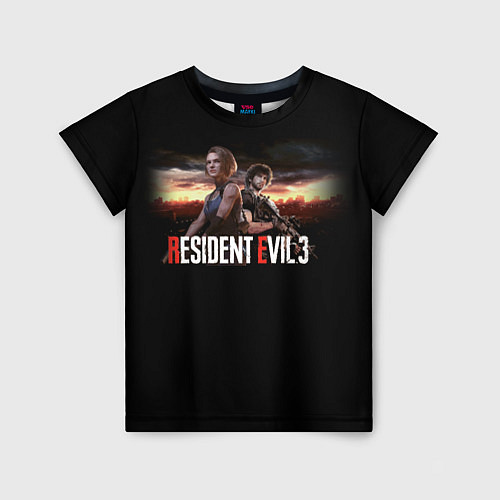 Детская футболка Resident Evil 3 / 3D-принт – фото 1