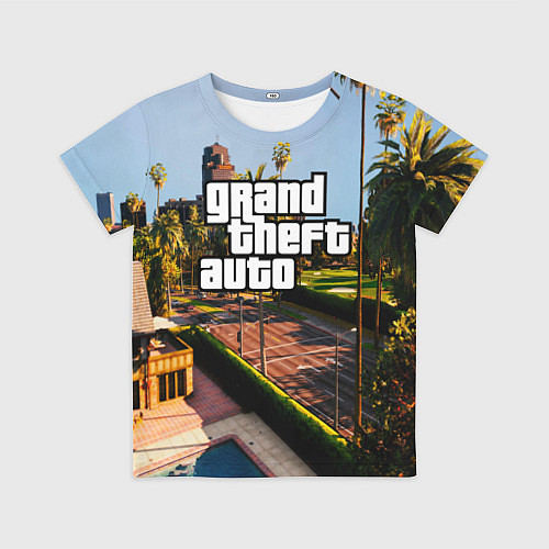 Детская футболка Grand Theft Auto / 3D-принт – фото 1