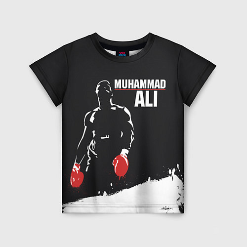 Детская футболка Muhammad Ali / 3D-принт – фото 1