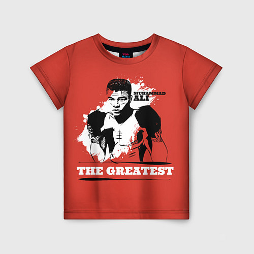 Детская футболка The Greatest / 3D-принт – фото 1